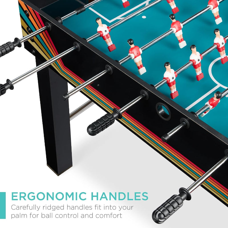 Game Room Foosball Table with Cup Holders