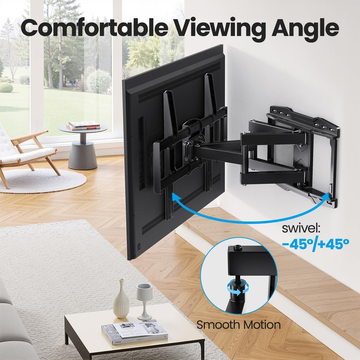 Full Motion TV Wall Mount