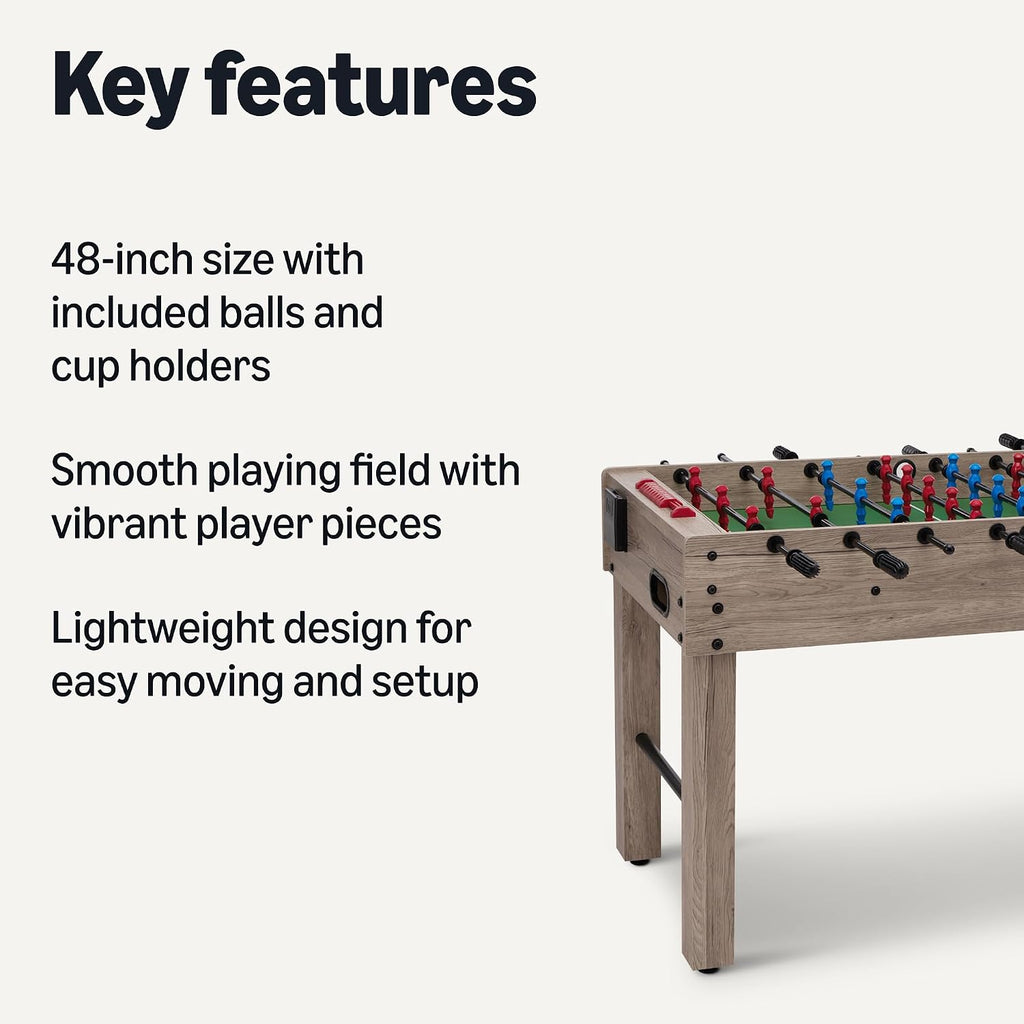 48" Oak Foosball Table
