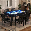 LED Removable Top Game Dining Table