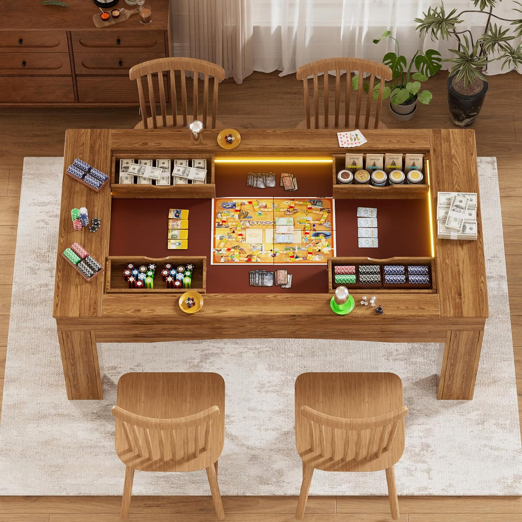 LED Removable Top DND Game Table